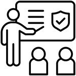 Host secure and private meetings